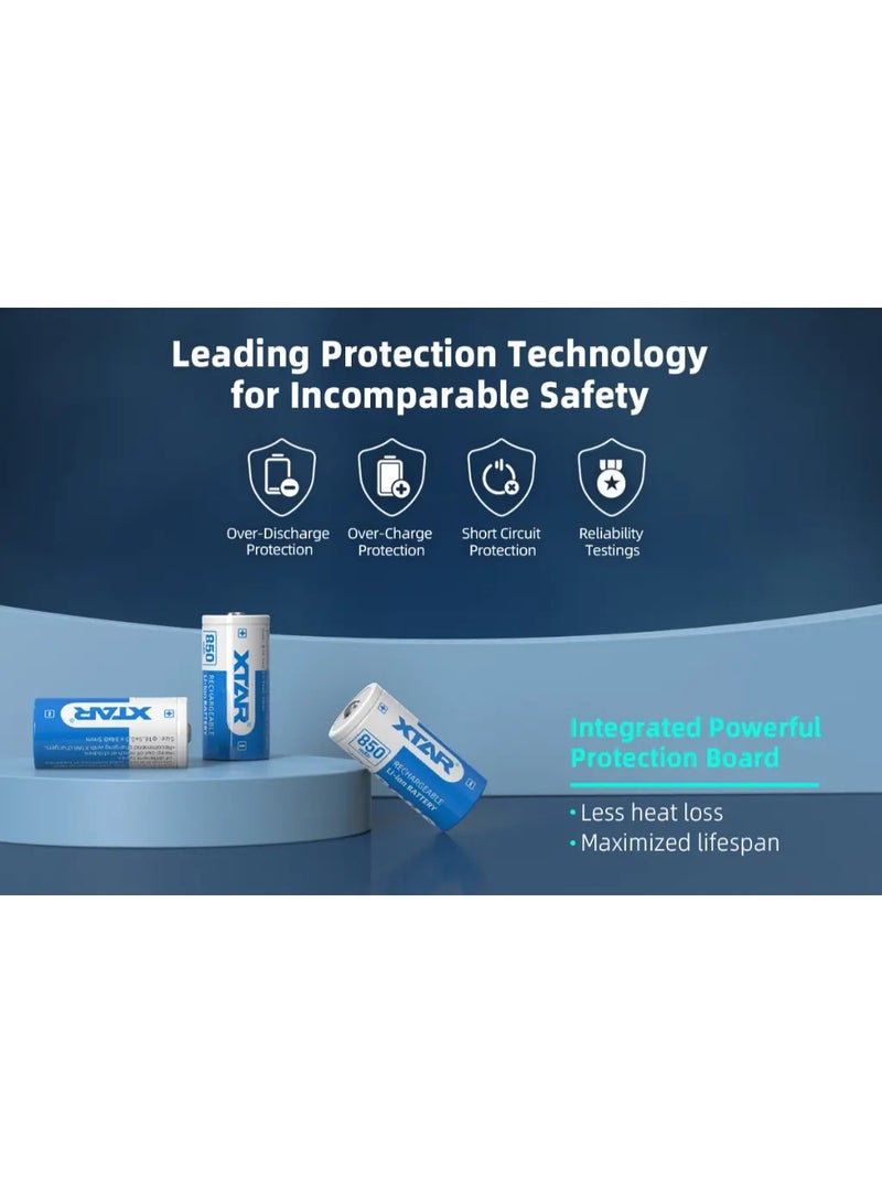 XTAR 16340 850mAh 2.5A Battery3.webp XTAR 16340 850mAh 2.5A Battery XTAR 16340 850mAh 2.5A Battery6.webp XTAR 16340 850mAh 2.5A Battery2.webp XTAR 16340 850mAh 2.5A Battery4.webp XTAR 16340 850mAh 2.5A Battery5.webp XTAR 16340 850mAh 2.5A Battery3.webp XTAR 16340 850mAh 2.5A Battery - Image 4